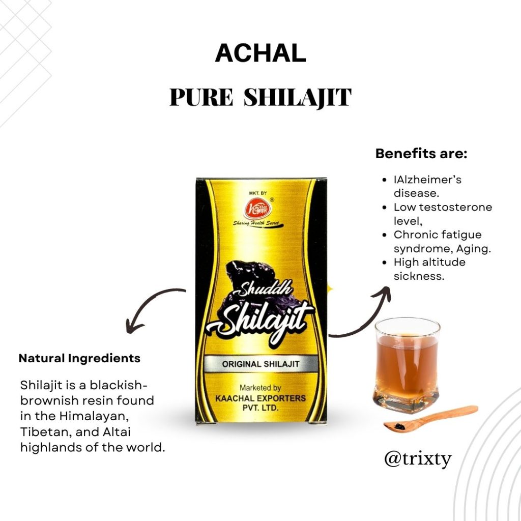 Himalayan Shilajit Raw Fulvic Acid Ginseng for Men and Women Pure Organic 10gm