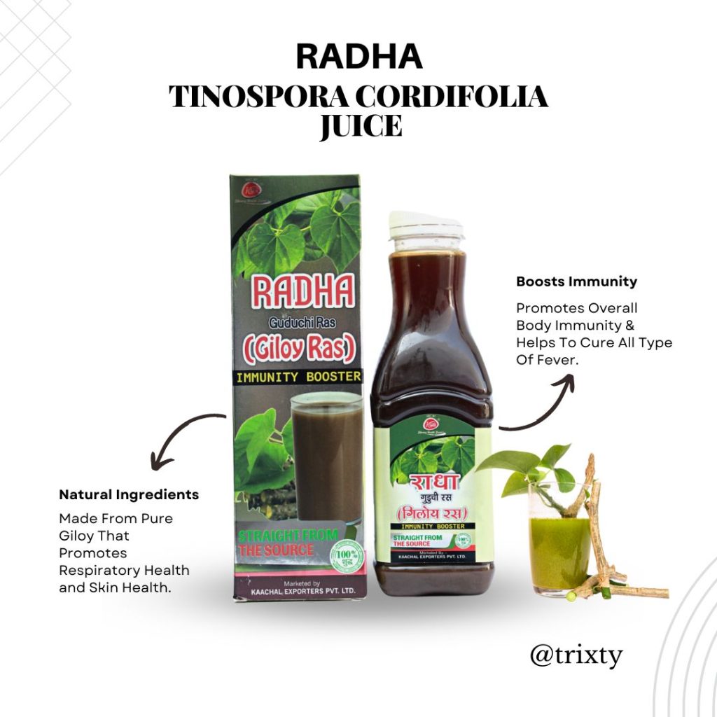 Giloy Juice Tinospora Cordifolia Achal Ayurvedic Immunity Indian Origin 500ML
