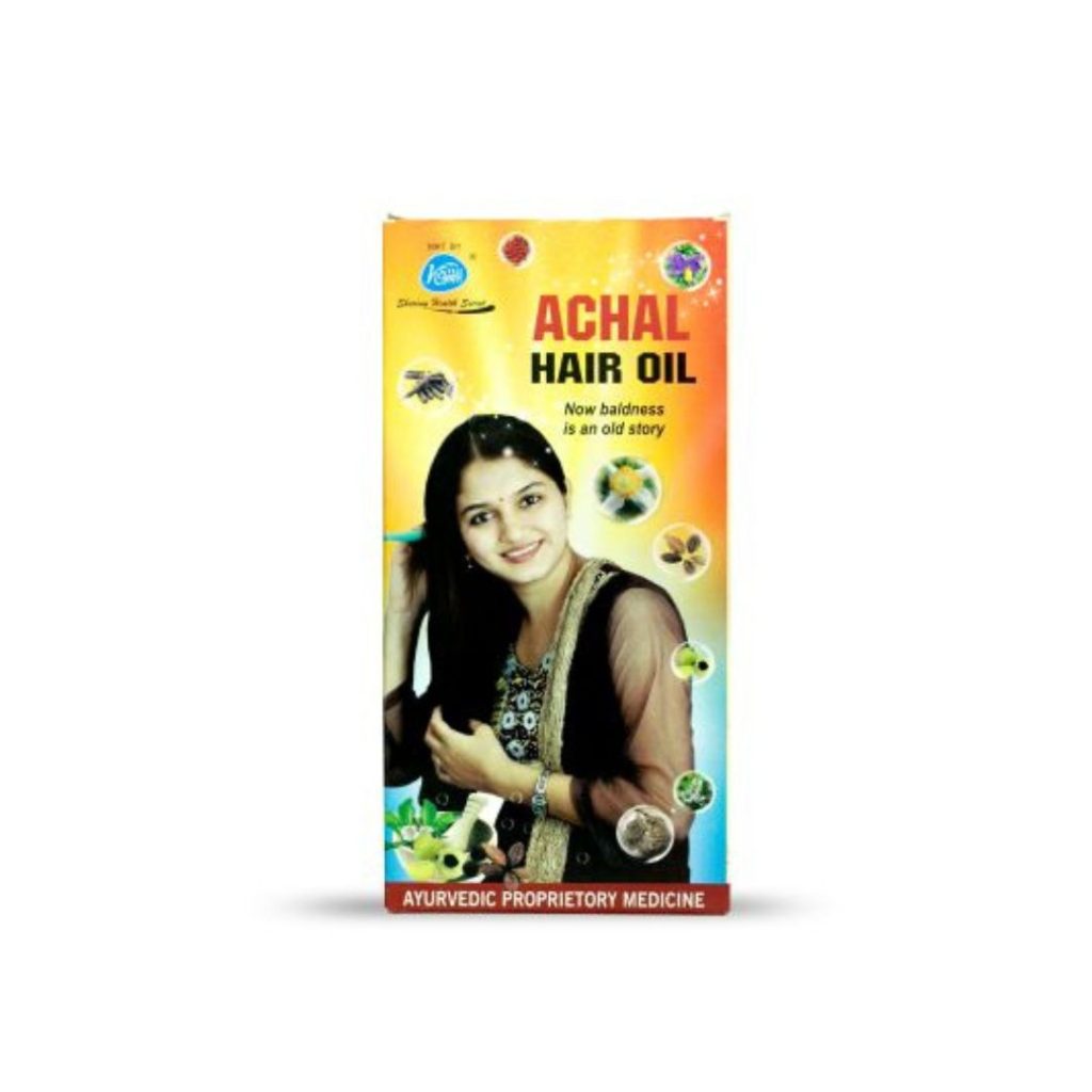 Achal Bringha Ayurvedic Hair Oil Herbal Growth Nourishment Formula 200ml