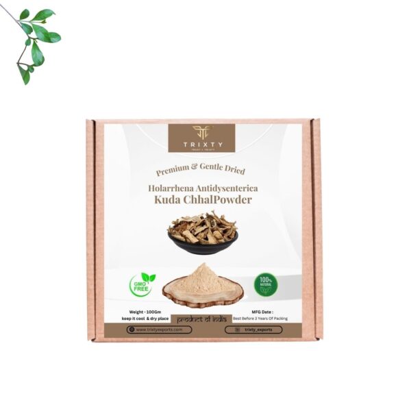 Kuda Kutaj Powder | Holarrhena Antidysenterica | Natural Digestive Support  100gm