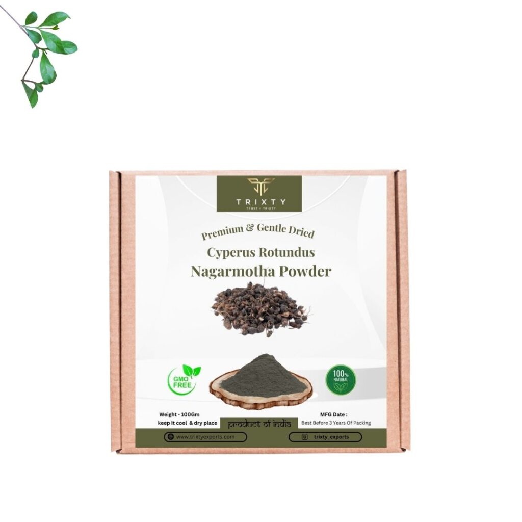 Cyperus Rotundus Nagarmotha Powder Indian Organic Free Shipping 100gm