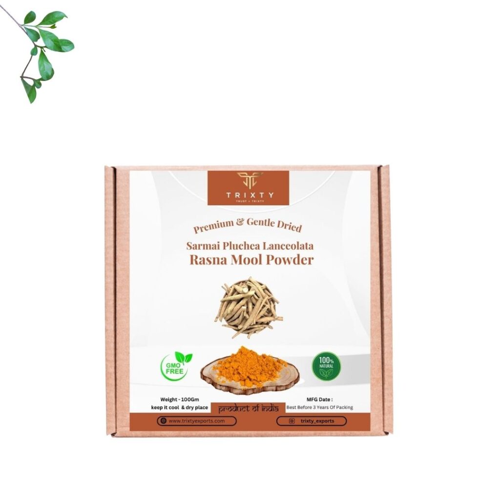 Sarmai Pluchea Lanceolata Rasna Mool Powder Indian Organic Free Shipping 100gm