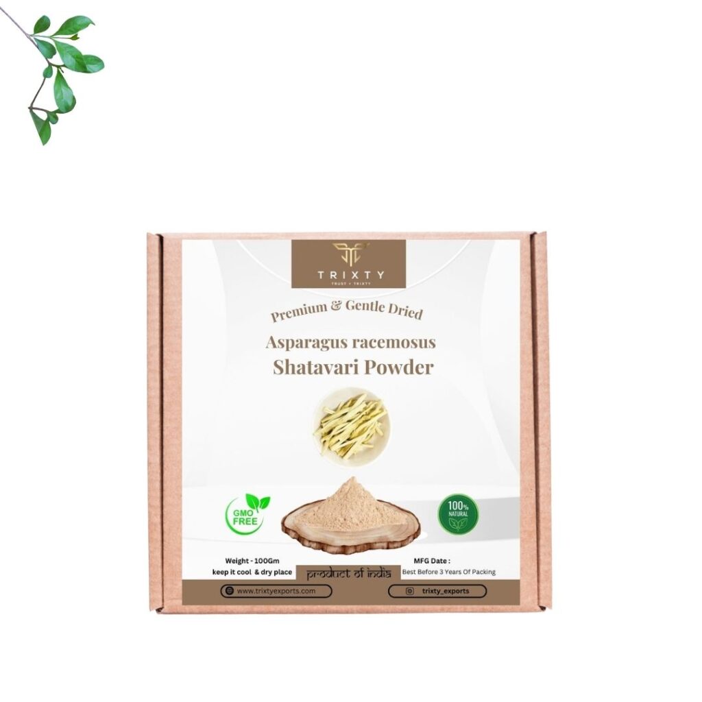 Shatavari Powder Asparagus Racemosus Indian Organic Free Shipping 100gm